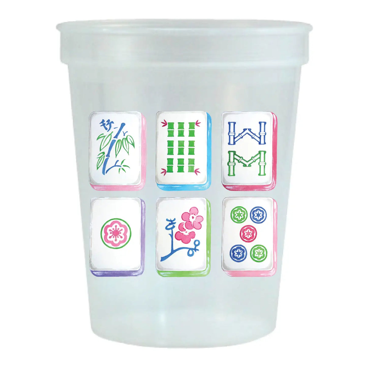 Mahjong Stadium Cups (set of 6)