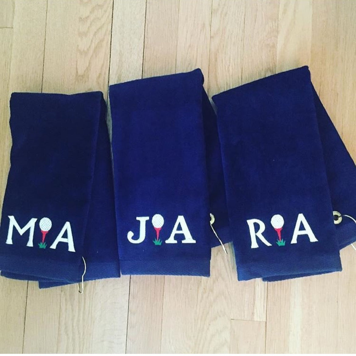 Navy Golf Towel