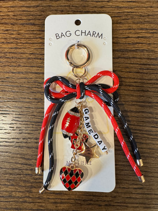 Game Day Bag Charm/ Key Chain