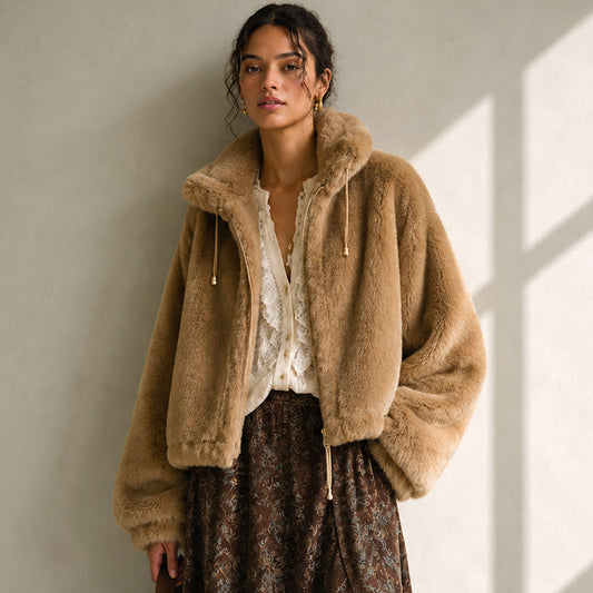 Faux Fur Jacket