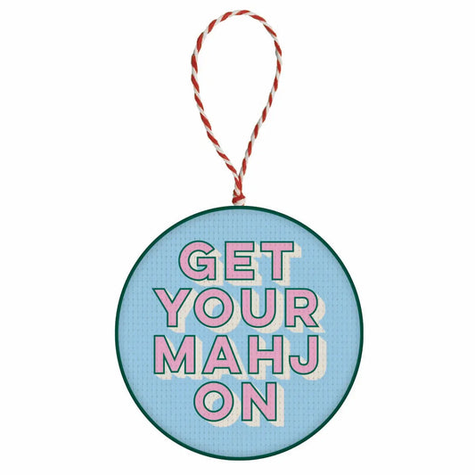 Get Your Mahj On Ornament