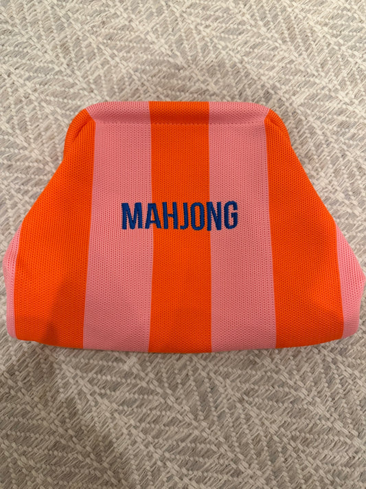 Mahjong Tile Bag (Orange/Pink)