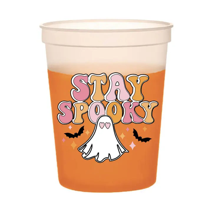 Stay Spooky Color Changing Cups (set of 6)
