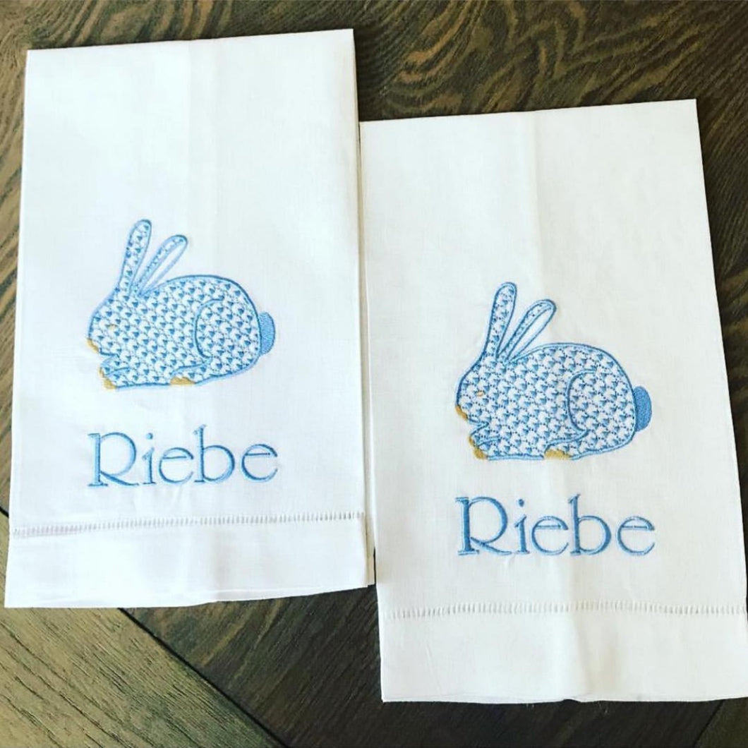 Bunny Linen Towels