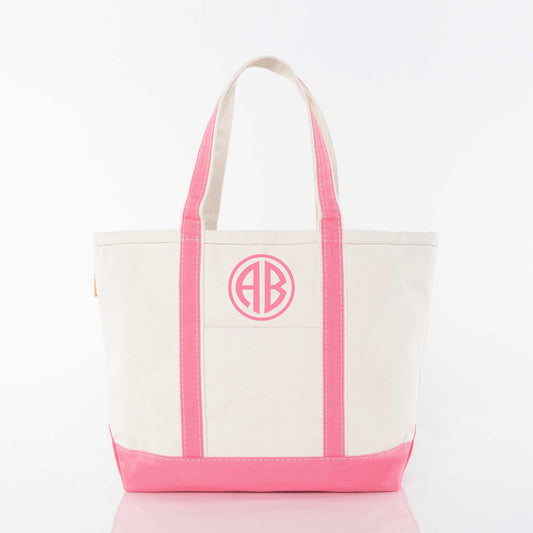 Medium Boat Tote (Pink)